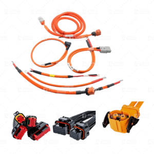 Battery Wire Connectors DC 150V-80A-160A-320A Forklift Power Connector Charging Cable Industrial Wire Harness for Trucks
