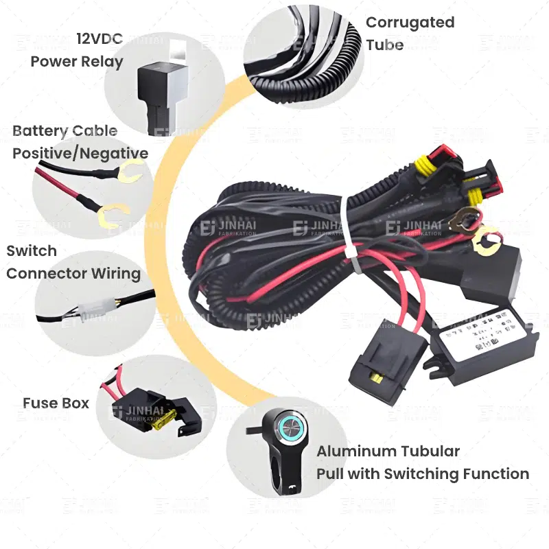LED Spotlight Wiring Harness