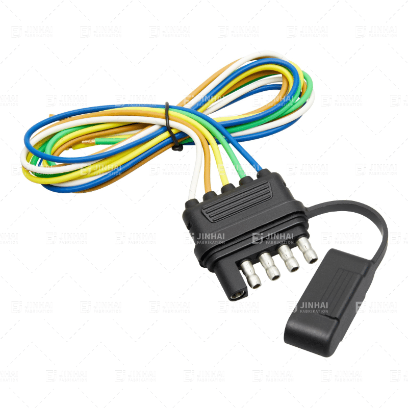 Oyviny 5 Way Flat Trailer Wiring Harness Steker Kabel Kabel 22 Inch