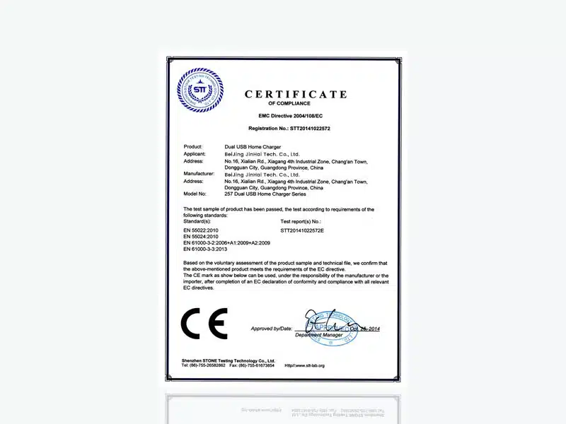 CE Certifications