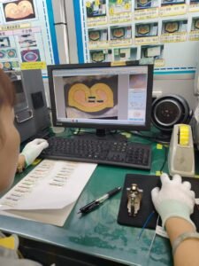 Custom Wire Harness Cross-sectional inspection of terminal crimping during the process