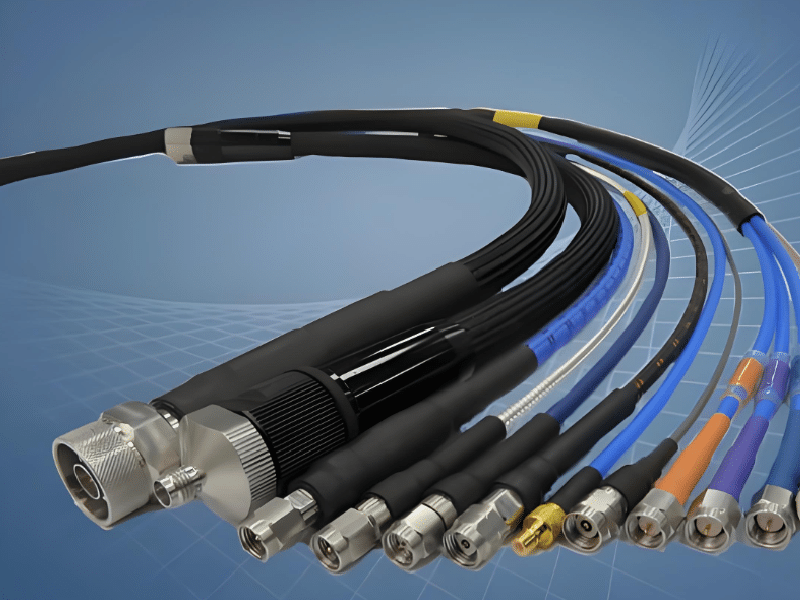 Conjunto de cables flexibles de RF