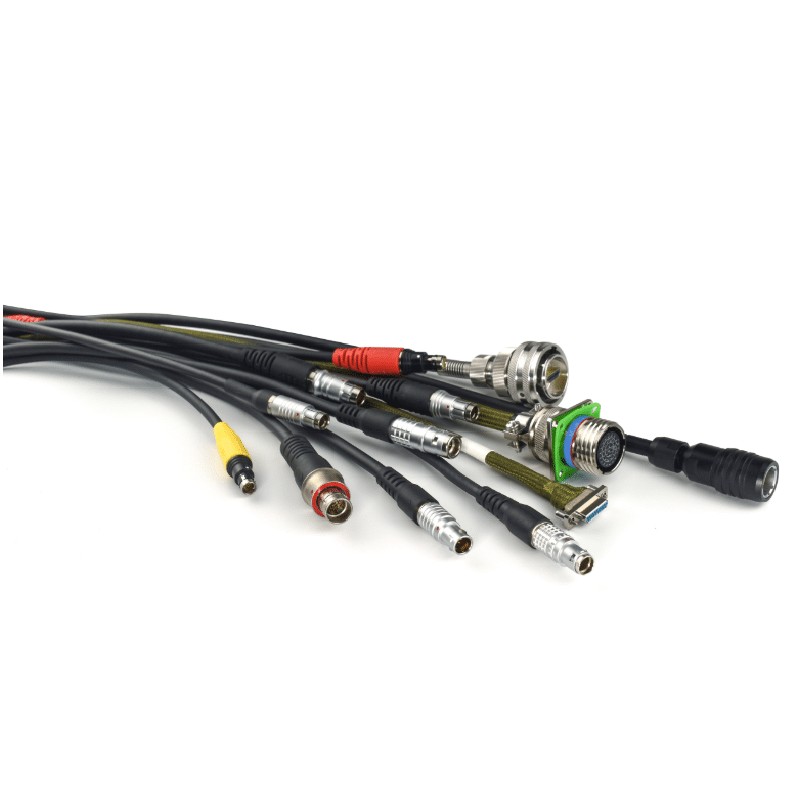 Conjunto de cables blindados independientes