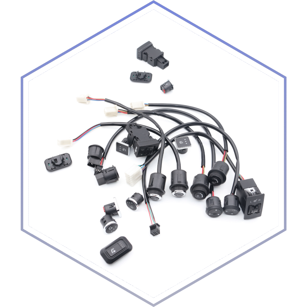 Fabricante de interruptores personalizados para automóviles