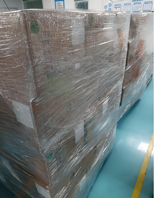 Barang yang menunggu pengiriman