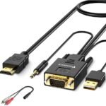 VGA to HDMI Adapter Cable