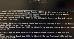 Equipment error caused by a TRS cable issue