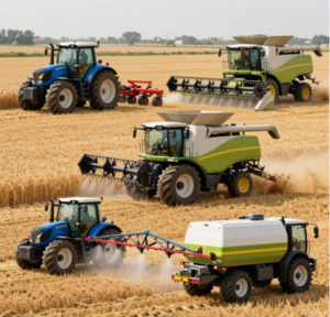 الآلات الزراعية التي تستخدم فيها أسلاك المعدات الزراعية في المقام الأول