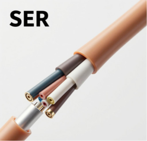 SER، الكابل الأكثر استخدامًا 6 AWG الأكثر استخدامًا