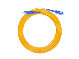 Single-mode fiber optic cable (SMF)