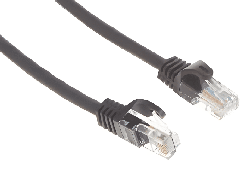 Standard Ethernet cables (Cat5e, Cat6, Cat6a, etc.)