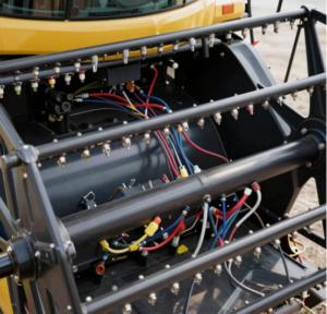 Condition of Agricultural Equipment Wiring Harnesses on Combine Harvesters