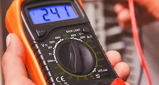 Continuity Testing - Electric multimeter