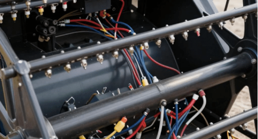 Condition of Agricultural Equipment Wiring Harnesses on Combine Harvesters